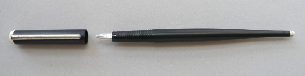 Rotring Art Pen fitted with a 1.1mm calligraphy nib