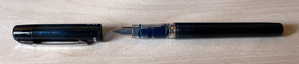 A Platinum Prefounte fountain pen